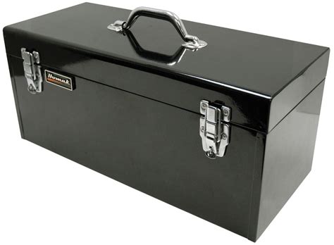 18 inch black metal tool box|18 inch deep tool box.